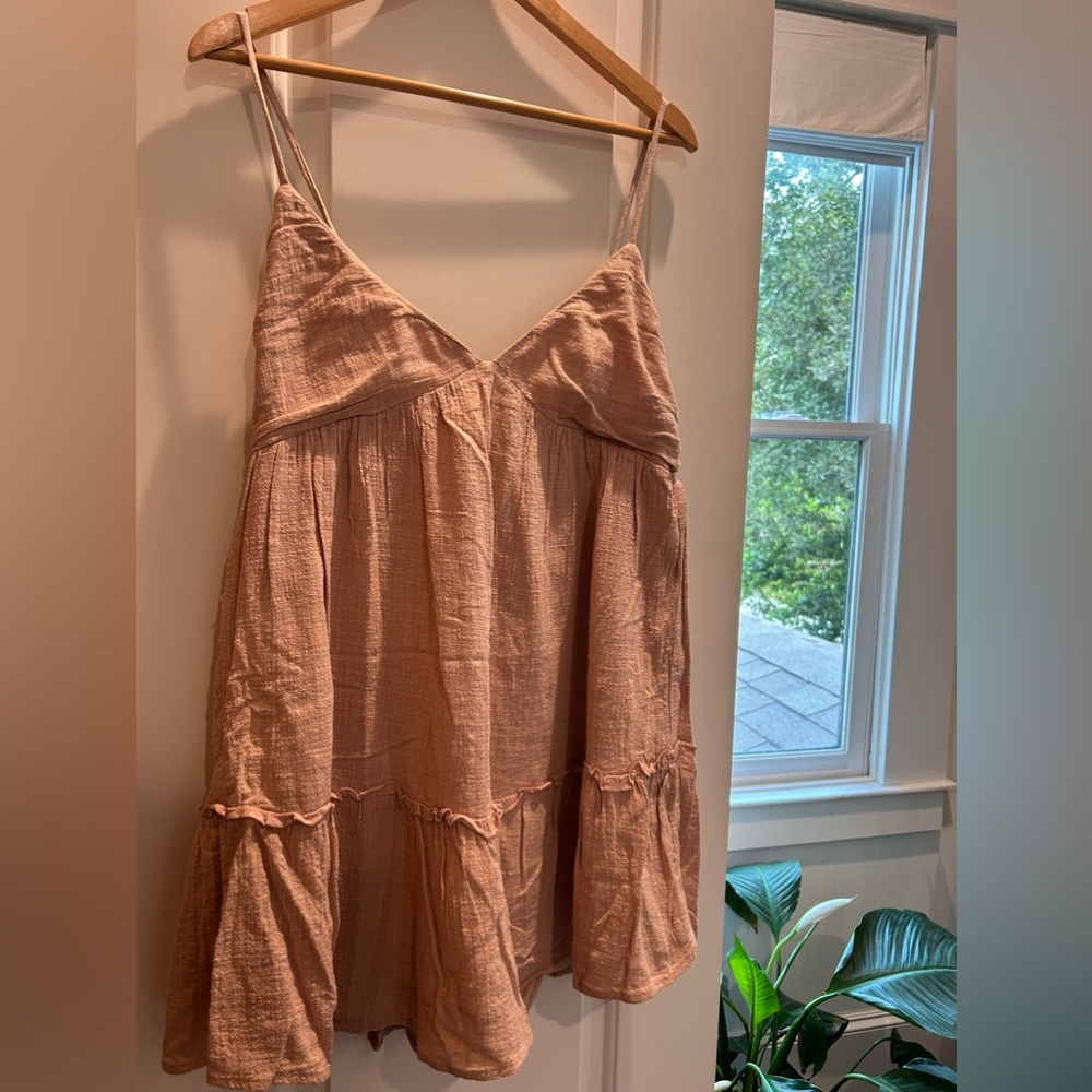 Pink Ruffled dress from factorie